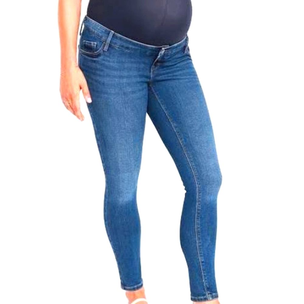 Old Navy women's maternity Rockstar skinny jeans - Picture 1 of 8